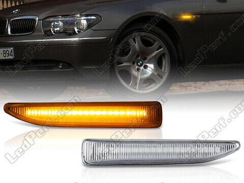 Dynaamiset LED-sivuvilkut BMW 7-sarjan (E65 E66) varten