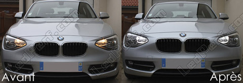 LED päiväajovalot - päiväajovalot BMW sarja 1 F20