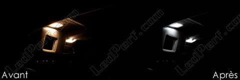 LED meikkipeilit aurinkosuoja BMW 3-sarjan (E36)