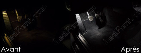 LED lattia jalkatila BMW 3-sarjan (E46) avoauto