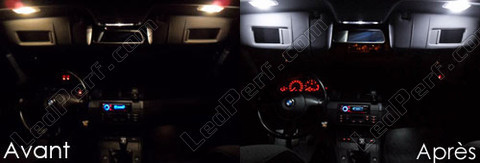 LED meikkipeilit aurinkosuoja BMW 3-sarjan (E46)