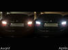 LED Peruutusvalot BMW 3-sarjan (E90 E91) ennen ja jälkeen
