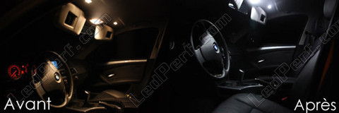 LED ohjaamo BMW 5-sarjan E60 E61