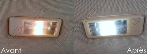 LED meikkipeilit - aurinkosuoja BMW X3 (E83)