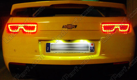 LED rekisterikilpi Chevrolet Camaro