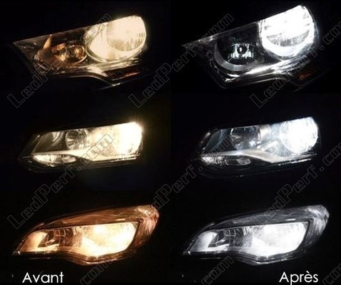 LED Ajovalot Chevrolet Spark Tuning