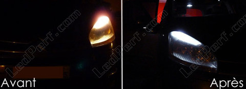 LED parkkivalot xenon valkoinen Citroen C4 Picasso