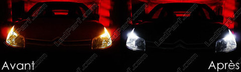 LED parkkivalot xenon valkoinen Citroen C4