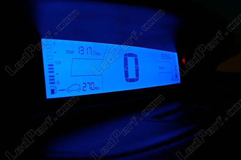 LED mittari sininen Citroen C4