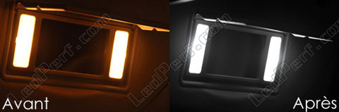 LED meikkipeilit - aurinkosuoja Citroen C5 I