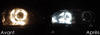 LED parkkivalot xenon valkoinen Citroen C5 II