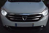 LED parkkivalot xenon valkoinen Dacia Dokker