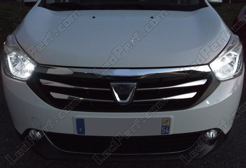 LED parkkivalot xenon valkoinen Dacia Dokker