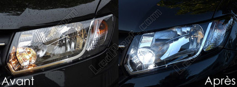 LED päiväajovalot - päiväajovalot Dacia Logan 2