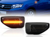 Dynaamiset LED-sivuvilkut Dacia Sandero 2 varten