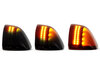 LED-dynaamiset vilkut v1 Dodge Ram (MK4) sivupeileille