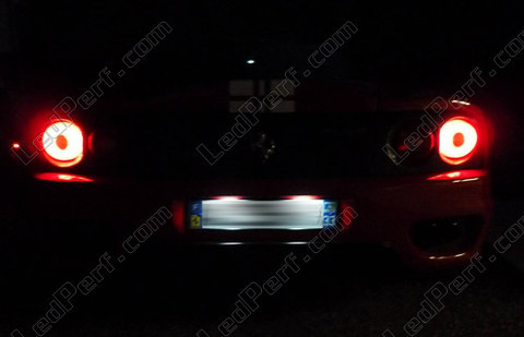 LED rekisterikilpi Ferrari F360 MS