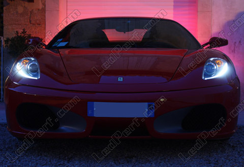LED parkkivalot xenon valkoinen Ferrari F430