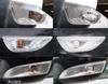 LED sivutoistimet Fiat 500X ennen ja jälkeen