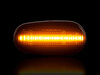 Dynaamisten LED-sivuvilkutjen maksimaalinen valaistus Fiat Bravo 2