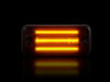Dynaamisten LED-sivuvilkutjen maksimaalinen valaistus Fiat Ducato III