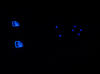 LED valaistus painikkeet ikkunan nosto ja peilien säätö sininen fiat Grande Punto Evo