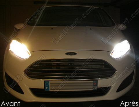 LED Kaukovalot Ford Fiesta MK7