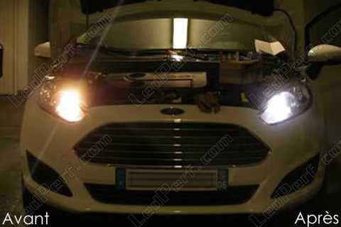LED päiväajovalot - päiväajovalot Ford Fiesta MK7