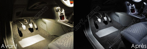 LED-lattia jalkatila Ford Fiesta MK7