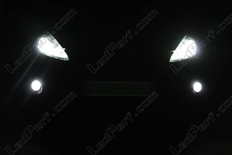 LED sumuvalot xenon valkoinen Ford Fiesta MK7 -