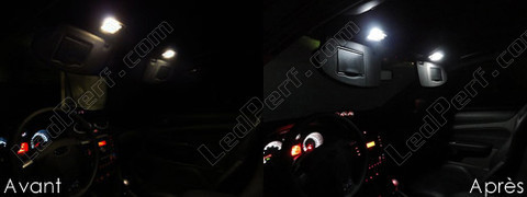 LED meikkipeilit aurinkosuoja Ford Focus MK2