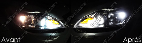 LED parkkivalot xenon valkoinen Ford Focus MK2