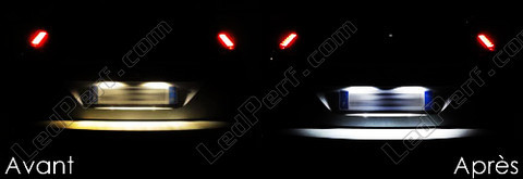 LED rekisterikilpi Ford Focus MK2