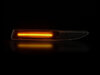 Dynaamisten LED-sivuvilkutjen maksimaalinen valaistus Ford Mondeo MK4