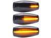 Dynaamisten LED-sivuvilkutjen valaistus Hyundai Getz - Savunmusta versio