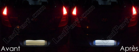 LED rekisterikilpi Hyundai I30 MK1