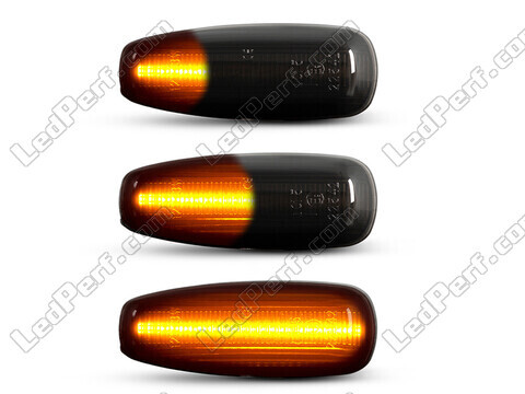 Dynaamisten LED-sivuvilkutjen valaistus Hyundai I30 MK1 - Savunmusta versio