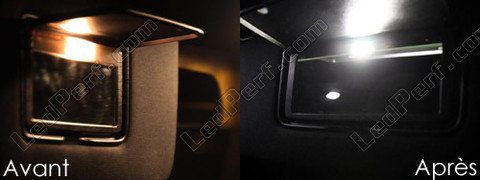 LED meikkipeilit - aurinkosuoja Infiniti FX 37
