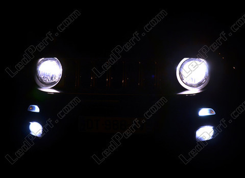 LED Ajovalot Jeep Renegade Tuning
