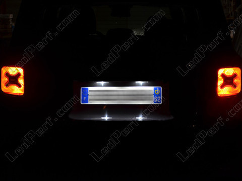 LED rekisterikilpi Jeep Renegade Tuning