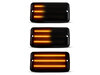 Dynaamisten LED-sivuvilkutjen valaistus Jeep Wrangler II (TJ) - Savunmusta versio