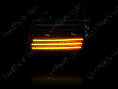 Dynaamisten LED-sivuvilkutjen maksimaalinen valaistus Jeep  Wrangler IV (JL)