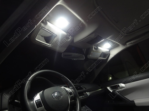 LED meikkipeilit - aurinkosuoja Lexus CT Tuning