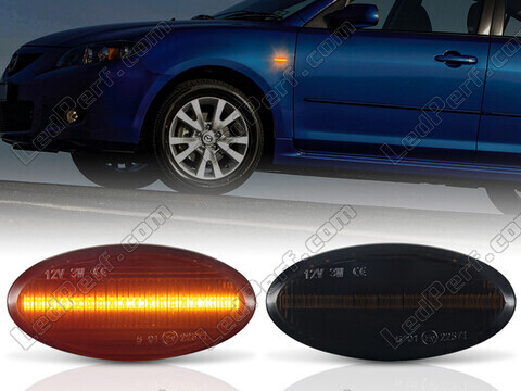Dynaamiset LED-sivuvilkut Mazda 3 phase 1 varten