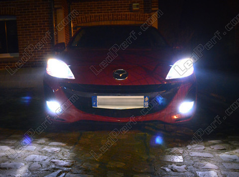 LED Ajovalot Mazda 3 phase 2 Tuning