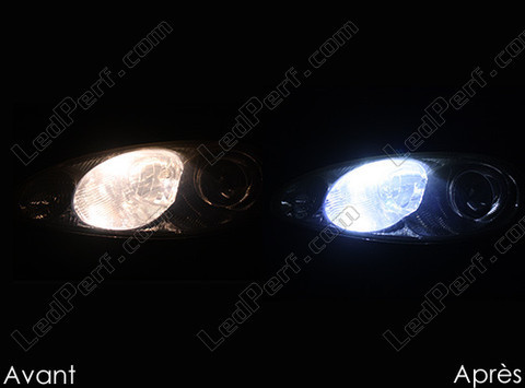 LED parkkivalot xenon valkoinen Mazda MX 5 Vaihe 2 ennen ja jälkeen