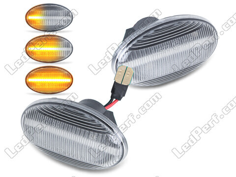 LED-sivuvilkut Mercedes Citan - Kirkas versio