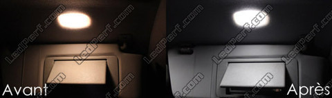 LED meikkipeilit aurinkosuoja Mercedes CLK (W208)