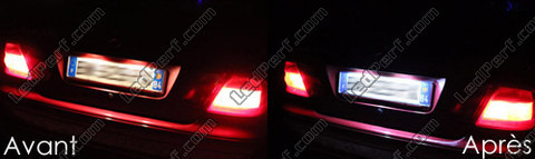 LED rekisterikilpi Mercedes CLK (W208)