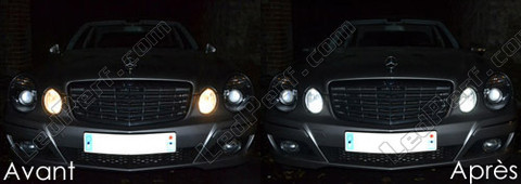 LED parkkivalot xenon valkoinen Mercedes E-sarja (W211)